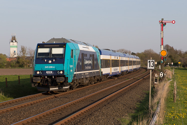 TRAXX im Landesdesign. Foto: G. Meisner