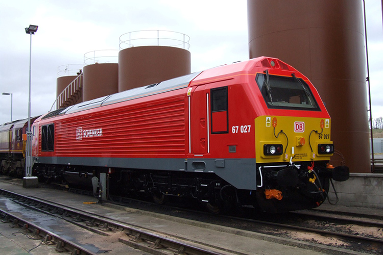 Spur N NEU Dapol 2D-010-006 Diesellok Class 67 DB Schenker 67015 